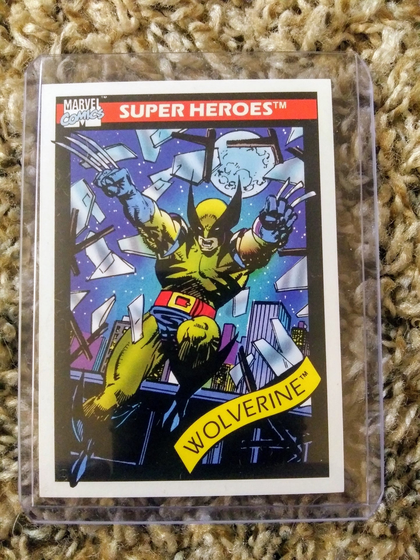 Marvel Universe Card - 1990 #023 Wolverine