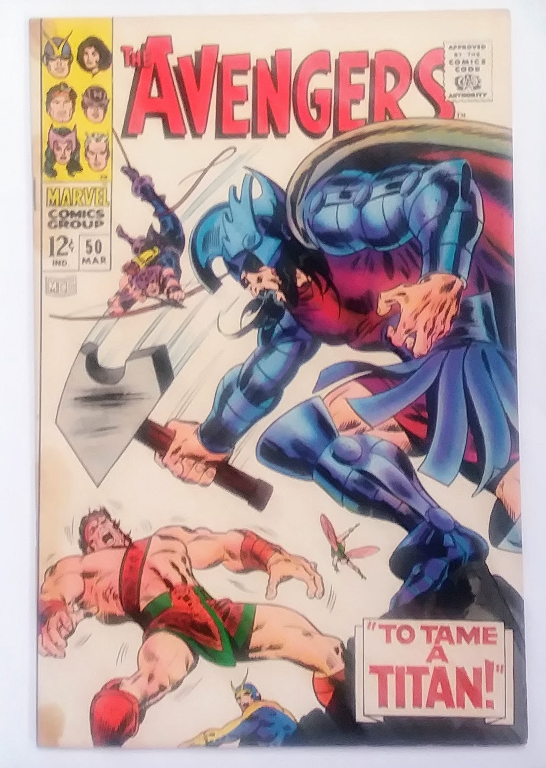 Avengers #050, Marvel Comics (March 1968)