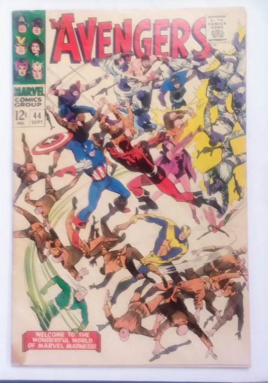 Avengers #044, Marvel Comics (September 1967)