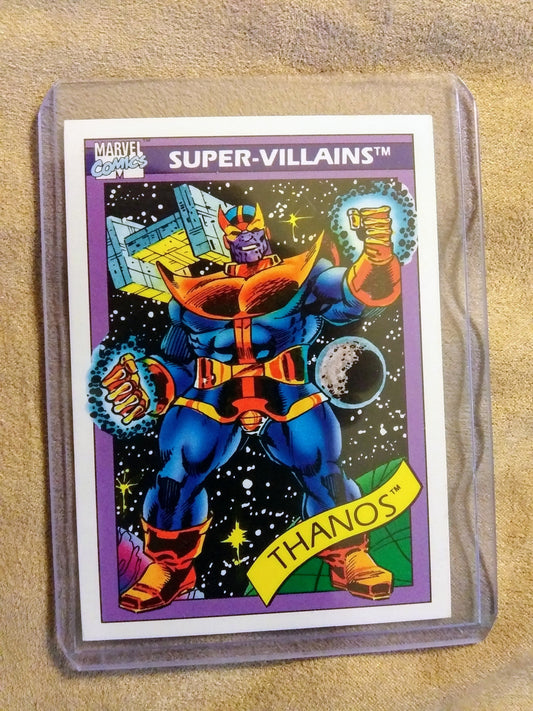 Marvel Universe Card - 1990 #079 Thanos