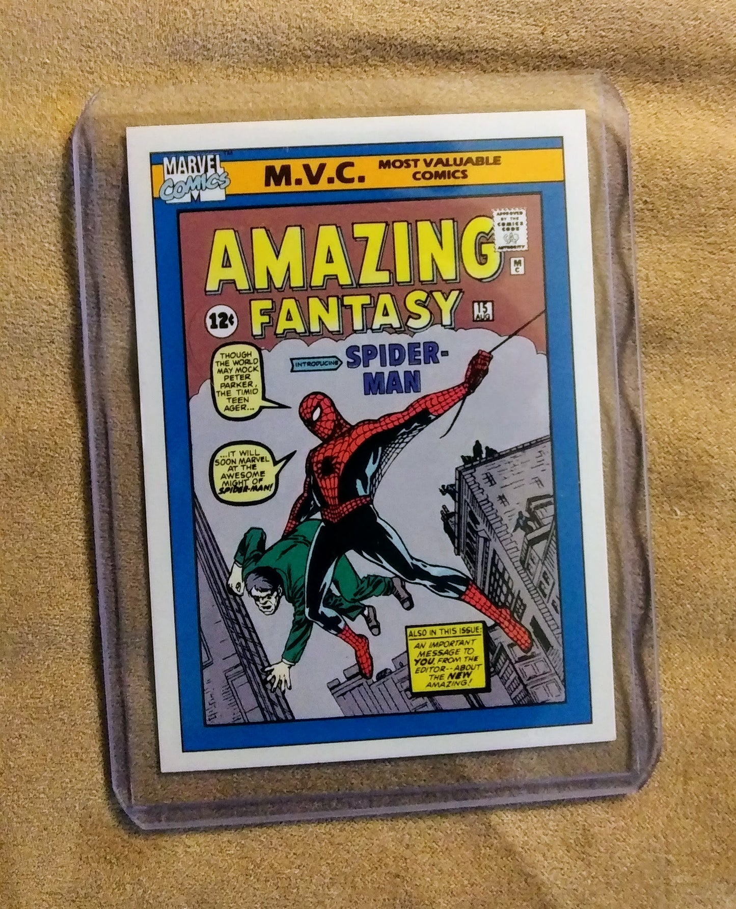 Marvel Universe Card - 1990 #126 Amazing Fantasy #15