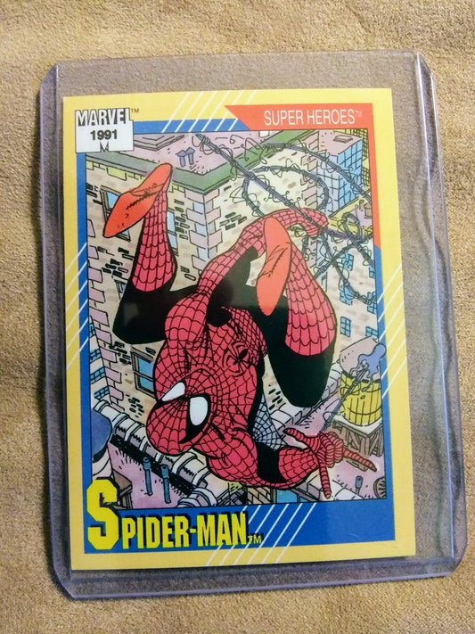 Marvel Universe Card - 1991 #001 Spider-Man