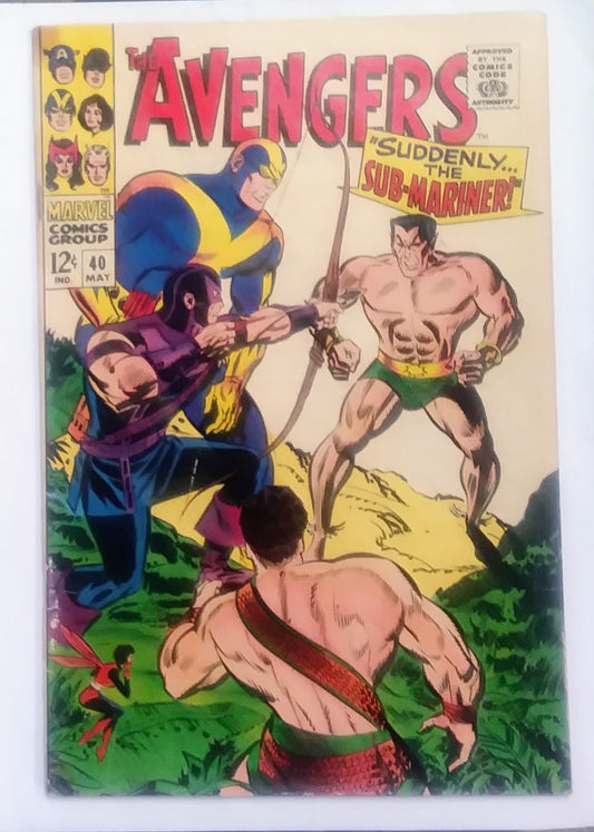 Avengers #040, Marvel Comics (May 1967)