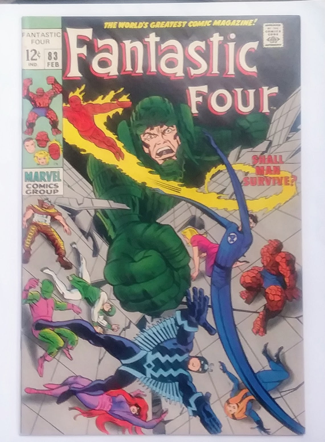 Fantastic Four #083, Marvel Comics (February 1969. Fine)