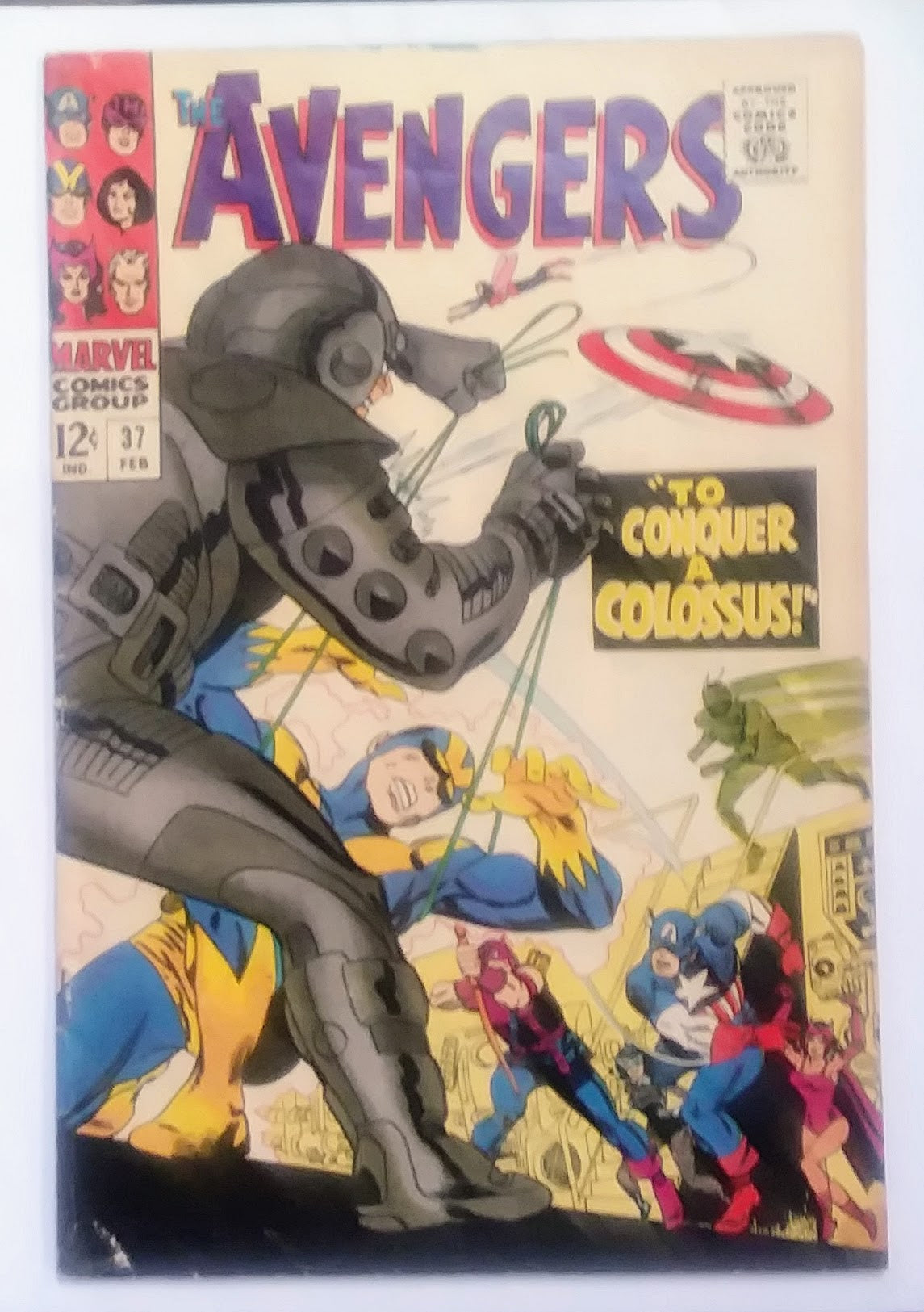 Avengers #037, Marvel Comics (February 1967)
