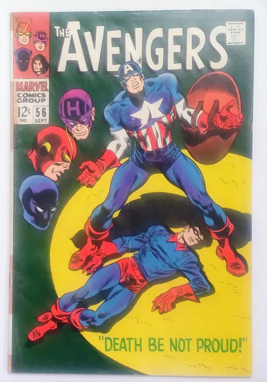 Avengers #056, Marvel Comics (September 1968)
